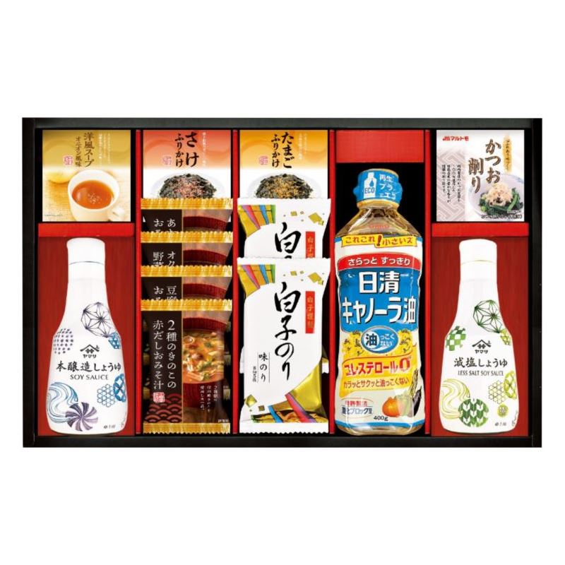 【まとめ買い5セット】千寿堂 ヤマサ鮮度しょうゆ&フリーズドライバラエティセット CR-50 日本製 海苔 内祝い 結婚内祝い 出産内祝い 景品 引き出物 香典返し クーポン配布中