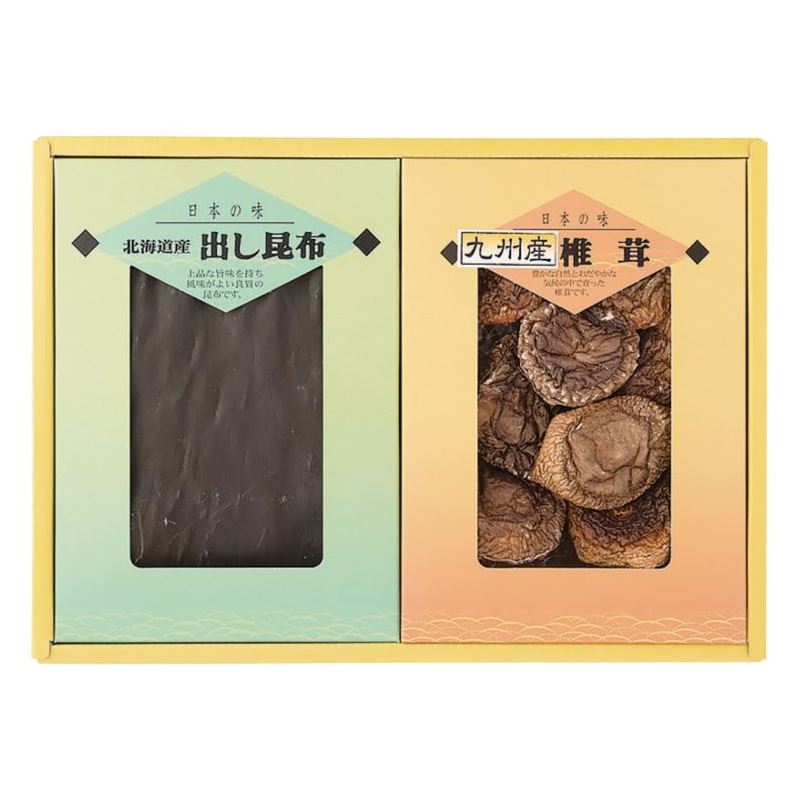 【まとめ買い5セット】寿力物産 椎茸・昆布詰合せ SK-20 日本製 椎茸 内祝い 結婚内祝い 出産内祝い 景品 引き出物 香典返し クーポン配布中