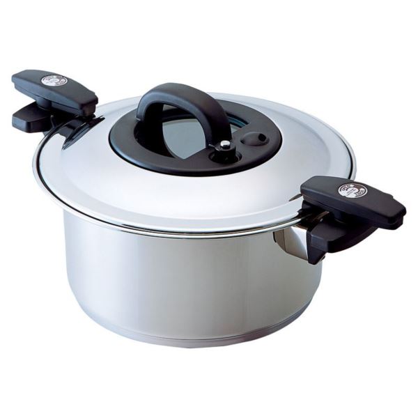 圧力鍋とは違いやさしい圧力で調理する調圧鍋です。普通の鍋に比べて根菜類はもちろん、小魚の骨までスピーディーに軟らかく煮る事が出来ます。途中で蓋を開けて味見をする事も可能です。◇商品名ベローナ 調圧鍋 24cm◇セット内容(1セット)(サイズ・重量)径24×12cm(5.5L)・約3kg◇材質本体:18-8ステンレス(底三層:18-8ステンレス・アルミニウム・18-0ステンレス・底厚5.4mm)、取手:フェノール樹脂◇製造/品番日本製/CA-24※内容・デザインなど変更になる場合があります。※領収書(領収証)や明細書はお荷物に同梱しておりません。希望する場合は備考欄へご記載ください。※送料無料（但し配送先1ヶ所、沖縄・一部地域除く）※のし対応・ギフトラッピング無料・メッセージカード対応・配送日指定※熨斗の名入れのご希望は備考欄へ。(名入れ「山内」)※お買い物マラソン ワンダフルデー 0のつく日 5のつく日 ナコレ ブラックフライデー 楽天イーグルス感謝祭 ポイント2倍 ポイント5倍 ポイント10倍 などのキャンペーンは楽天会員様のみ有効となりますのでご了承ください。ギフト対応【熨斗（のし）の書き方】≪慶事≫>■蝶結び---------------何度繰り返してもよいお祝い事に使用します。例：出産内祝い（出産祝いのお返し）/出産祝い お中元/お歳暮/お祝い 新築祝いのお返し/入学祝い 入園祝い 就職祝い 成人祝い 初節句◇表書き無し（慶事結婚以外）・御祝（結婚以外）・御出産祝・御入学祝・御就職祝・御新築祝・御昇進祝・御昇格祝・御誕生日祝・御礼（結婚以外）・内祝（結婚祝い・快気祝い以外）・新築内祝・御中元(お中元)・暑中御伺い・暑中御見舞・残暑御見舞・母の日・父の日・敬老の日・祝成人・成人祝い・粗品・御餞別・寸志・記念品・贈答品・御歳暮(お歳暮)・御年賀(お年賀)・御土産・拝呈・贈呈・謹謝・・・■結びきり10本----------一度きりであってほしい場合に使用します。（婚礼関連のみに使用）例：引き出物/名披露目/結婚内祝い（結婚祝いのお返し）/結婚祝い◇表書き無し（結婚）・御祝（結婚）・御結婚御祝・寿・壽・御礼（結婚）・内祝（結婚）■結びきり--------------一度きりであってほしい場合に使用します。例：快気祝い（病気見舞い）・快気内祝い（病気見舞いのお返し）◇御見舞（快気）・快気祝・快気内祝≪弔事≫■黒白結び切り（ハス柄）----弔事に使用します。※その他ギフト関連キーワード命名 赤ちゃん ノベルティー 景品 写真 かわいい カワイイ かっこいい カッコイイ 美味しい おいしい 参加賞 サンクスギフト ウェルカムギフト テレワーク リモートワーク ステイホーム 会社用 決算 決算大処分 春の新生活 イベント用 送別会 歓迎会 パーティー用 学校 サークル 一回忌 三回忌 懸賞 冬ギフト 夏ギフト 送品 引出物 通学 通勤 料理 幼稚園 小学校 中学校 高校 入学祝いのお返し 就職祝いのお返し 会社 企業 法人 せどり 活動費 運営費 安い お茶菓子◇お届け対応地域一覧北海道 本州 東北地方 青森県 岩手県 宮城県 秋田県 山形県 福島県 関東地方 茨城県 栃木県 群馬県 埼玉県 千葉県 東京都 神奈川県 中部地方 新潟県 富山県 石川県 福井県 山梨県 長野県 岐阜県 静岡県 愛知県 近畿地方 三重県 滋賀県 京都府 大阪府 兵庫県 奈良県 和歌山県 中国地方 鳥取県 島根県 岡山県 広島県 山口県 四国 四国地方 徳島県 香川県 愛媛県 高知県 九州 沖縄 九州 沖縄地方 福岡県 佐賀県 長崎県 熊本県 大分県 宮崎県 鹿児島県 沖縄県 ※一部地域除当店おすすめの注目商品/当店人気No.1商品 モンドセレクション最高金賞受賞 飲む温泉水「観音温泉水」/全国送料無料 RINGBELL(リンベル)カタログギフト/ インスタ映え 結婚・出産内祝いに 女性に人気のパスタギフトセット/贈り物に悩んだらこれスターバックスコーヒーギフト/出産祝いにkaloo(カルー)その他 DADWAY(ダッドウェイ)正規品ベビー・キッズマタニティグッズも充実/空間に素敵なエッセンス インテリア・収納・雑貨おしゃれな家具◇所在地静岡県沼津市上香貫三貫地1244◇決済方法クレジットカード決済・楽天バンク決済・銀行振込み・代金引換(代引き)・セブンイレブン決済・ローソン決済・NP後払い・auかんたん決済・Edy決済・alipay・PayPal