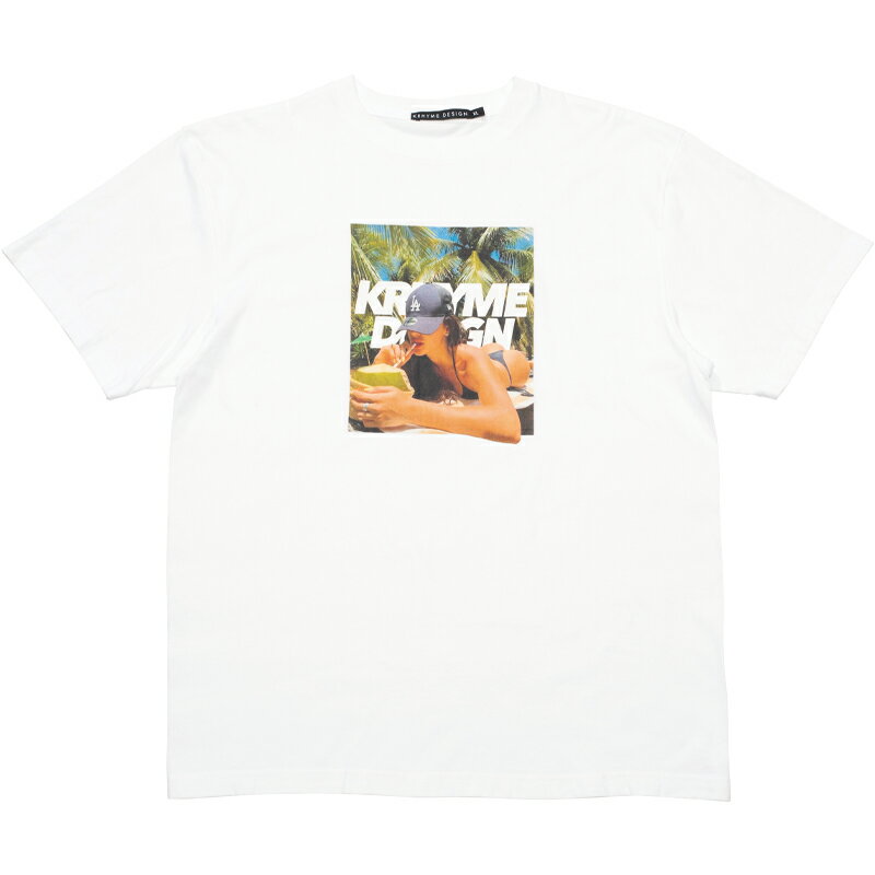 Tシャツ"BEACH GIRL"モデル着用サイズ：180cm/XL