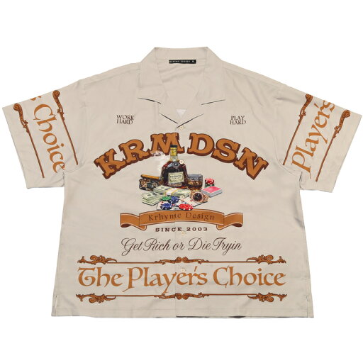 プリントシャツ"PLAYER'S CHOICE" プリントシャツ"PLAYER'S CHOICE"