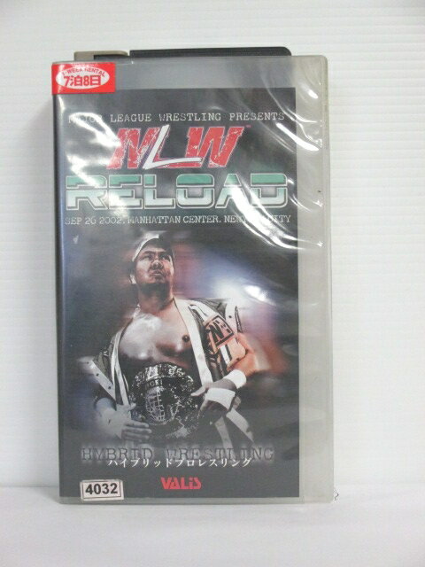 r1_74135 【中古】【VHSビデオ】MLW RELOAD ハイブリッドプロレスリング