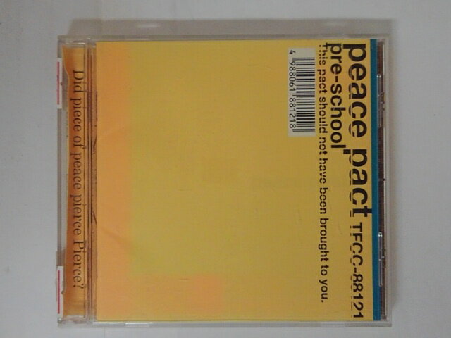 ZC04450šۡCDpeace pact/pre-school