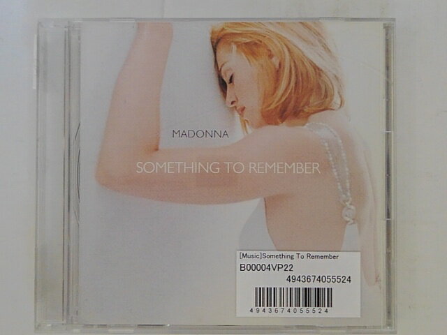 ZC05084【中古】【CD】SOMETHING TO REMEMBER/MADONNA