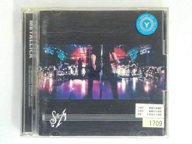 ZC06004【中古】【CD】S&M～シンフォニ＆メタリカ～/METALLICA(2枚組)