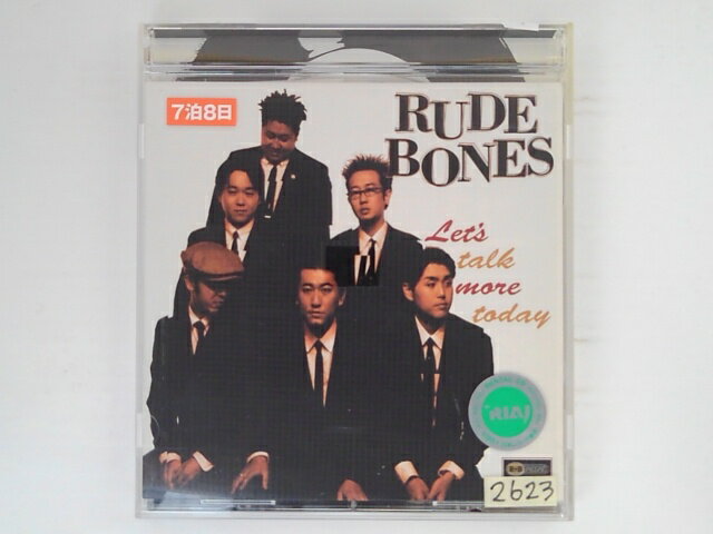 ZC06730【中古】【CD】LET'S TALK MORE TODAY/RUDE BONES