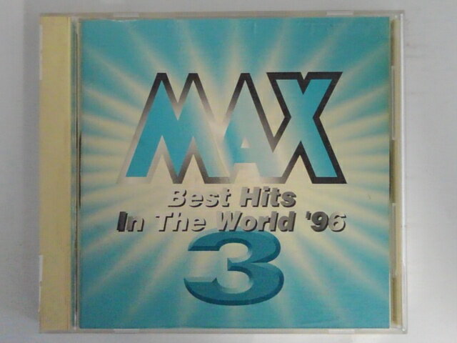 ZC07286šۡCDMAX 3Best Hits In The World '96