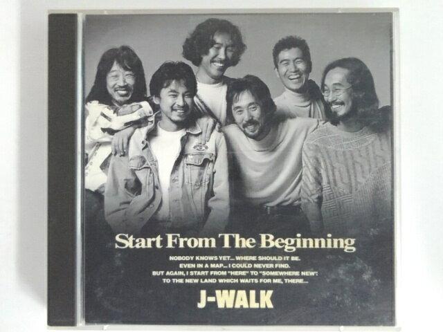 ZC07540【中古】【CD】Start From The Beginning/J-WALK(8cm CD付き)