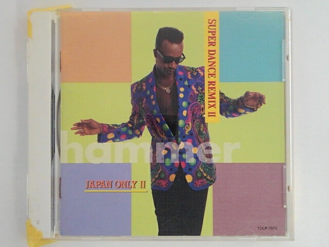 ZC07588【中古】【CD】SUPER DANCE REMIX 2（JAPAN ONLY 2）/HAMMER（M.C.ハマー）