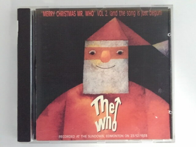 ZC07618【中古】【CD】"MERRY CHRISTMASMR. WHO" Vol.2(and the song is Just begun)/THE WHO(輸入盤)