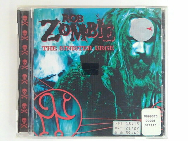 ZC07696【中古】【CD】THE SINISTER URGE/ROB ZOMBIE ロブ ゾンビ