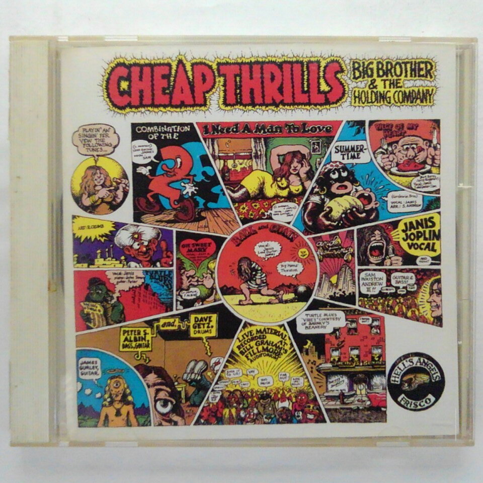 ZC12867šۡCDBIG BROTHER AND THE HOLDING COMPANY CHEAP THRILLS/JANIS JOPLIN