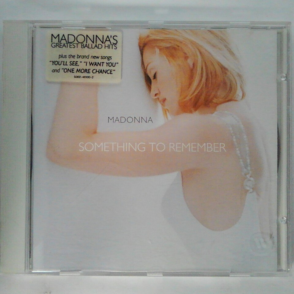 ZC13020【中古】【CD】SOMETHING TO REMEMBER/MADONNA(輸入盤)