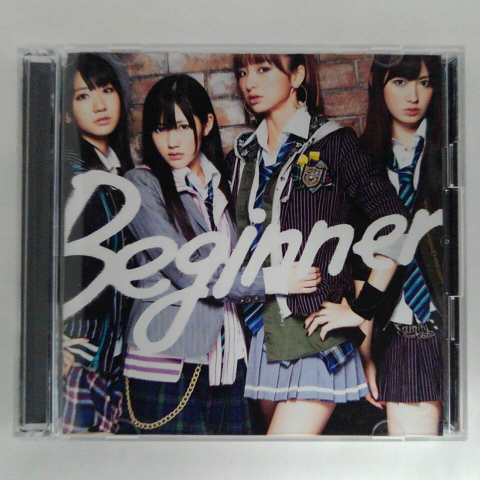 (CD) 【収録曲】 　【01】Beginner 　【02】僕だけのvalue/アンダーガールズ 　　他全6曲収録 (DVD) 【収録内容】 　【01】Beginner (MUSIC CLIP)(DVD VER.) 　【02】僕だけのvalue (MUSIC CLIP) 　　他収録 【画面サイズ】16:9 【時間】25分 ～商品状態に関しまして～ 　●　中古商品のため、特典などの付属品、帯は 　　　ついていない場合がございます。 　●　輸入盤では歌詞カードや日本語対訳がついていない 　　　場合がございます。 　●　2枚組ケースや紙ジャケットケースなどの 　　　特殊ケースの場合、汚れやひび、割れ、変色等が 　　　あっても現状発送となります。 ★必ずお読みください★ -------------------------------------------------------- 【送料について】 ●　1商品につき送料：300円 ●　10,000円以上で送料無料 ●　商品の個数により、ゆうメール、佐川急便、　　ゆうパックのいずれかで発送いたします。 　　当社指定の配送となります。 　　配送業者の指定は承っておりません。 -------------------------------------------------------- 【商品について】 　　●　VHS、DVD、CD、本はレンタル落ちの中古品で 　　　　ございます。 　　 　　 　　●　ケース・ジャケット・ディスク本体に 　　　　バーコードシール等が貼ってある場合があります。 　　　　クリーニングを行いますが、汚れ・シール等が 　　　　残る場合がございます。 　　●　映像・音声チェックは行っておりませんので、 　　　　神経質な方のご購入はお控えください。 --------------------------------------------------------