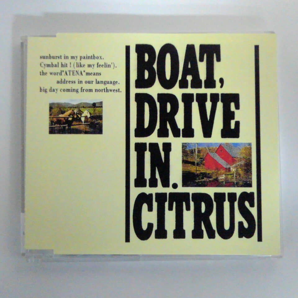 ZC14786【中古】【CD】BOAT, DRIVE IN/シト