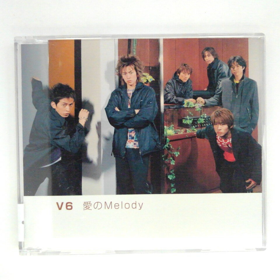 【収録曲】 　【01】愛のMelody/V6 　【02】Remember/V6 　【03】Kick off!/Coming Century 　　他全6曲収録 ※歌詞カードに破れあり。 ※ステッカー付き。（傷みあり） ～商品状態に関しまして～ 　●　中古商品のため、特典などの付属品、帯は 　　　ついていない場合がございます。 　●　輸入盤では歌詞カードや日本語対訳がついていない 　　　場合がございます。 　●　2枚組ケースや紙ジャケットケースなどの 　　　特殊ケースの場合、汚れやひび、割れ、変色等が 　　　あっても現状発送となります。 ★必ずお読みください★ -------------------------------------------------------- 【送料について】 ●　1商品につき送料：300円 ●　10,000円以上で送料無料 ●　商品の個数により、ゆうメール、佐川急便、　　ゆうパックのいずれかで発送いたします。 　　当社指定の配送となります。 　　配送業者の指定は承っておりません。 -------------------------------------------------------- 【商品について】 　　●　VHS、DVD、CD、本はレンタル落ちの中古品で 　　　　ございます。 　　 　　 　　●　ケース・ジャケット・ディスク本体に 　　　　バーコードシール等が貼ってある場合があります。 　　　　クリーニングを行いますが、汚れ・シール等が 　　　　残る場合がございます。 　　●　映像・音声チェックは行っておりませんので、 　　　　神経質な方のご購入はお控えください。 --------------------------------------------------------