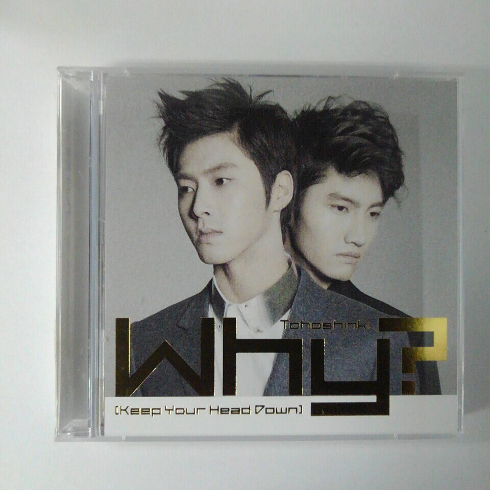 ZC15954【中古】【CD】Why??（Keep your Head Down)/東方神起（DVD付き）