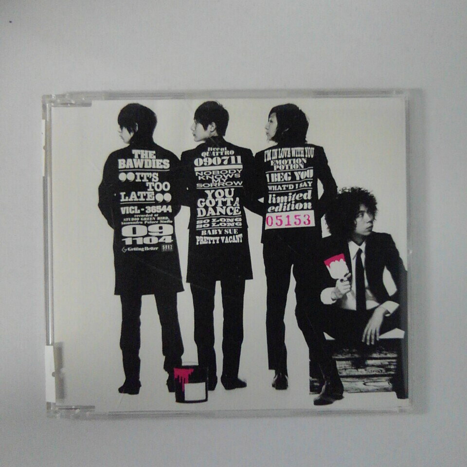 ϥåԡӥǥ㤨ZC17022šۡCDIT'S TOO LATE/THE BAWDIESפβǤʤ100ߤˤʤޤ