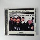 ZC20523【中古】【CD】11DAYS/NEVER HEARD OF IT