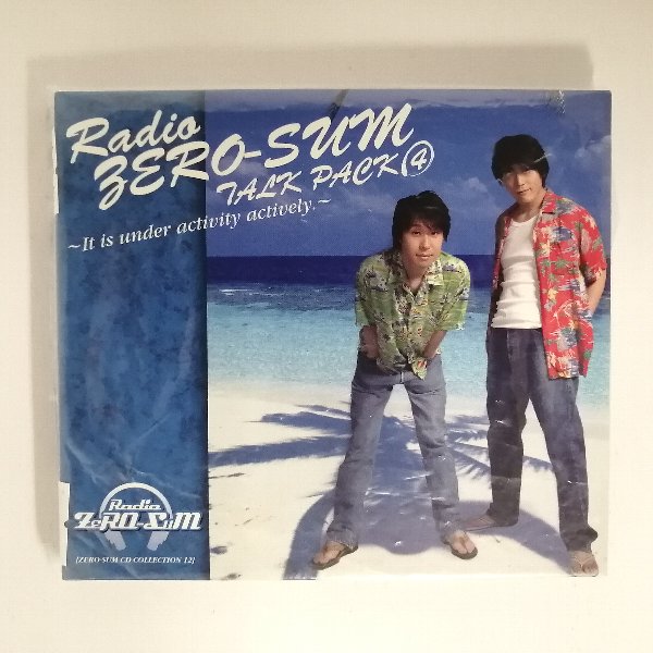 ZC20973šۡCDRadio ZERO-SUM TALK PACH CD4It is under activity activ...