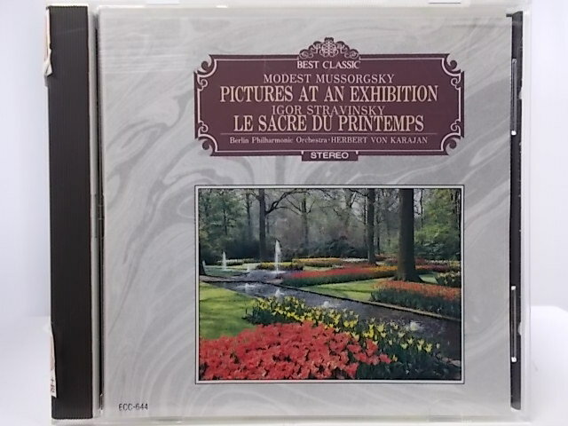 ZC62243yÁzyCDzBEST CLASSIC MODEST MUSSORGSKY/PICTURES AT AN EXHIBITION IGOR STRAVINSKY LE SACRE DU PRINTEMPS