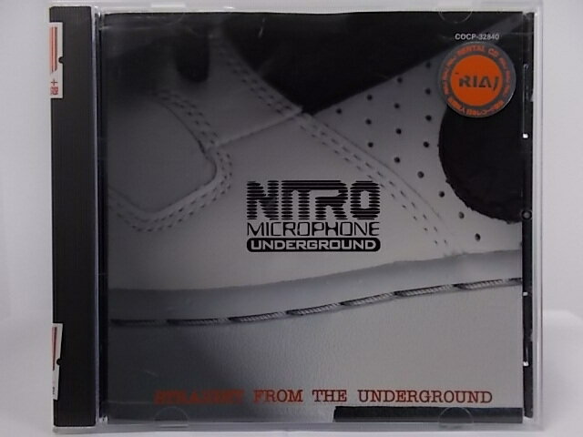 ZC65986【中古】【CD】STRAIGHT FROM THE UNDEREROUND/NITORO MICROPHONE UNDERGROUND