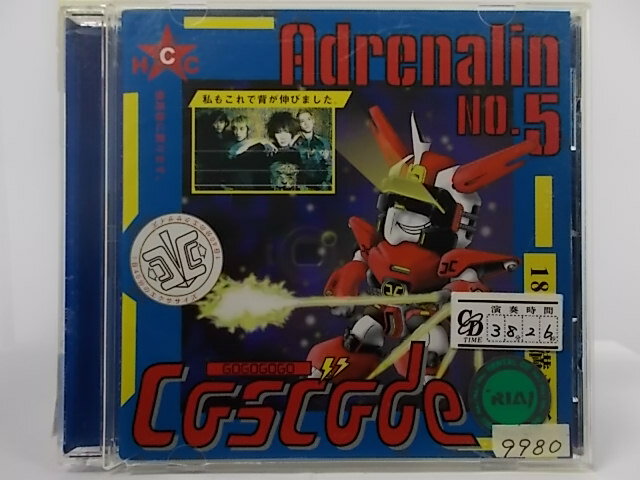 ZC68218【中古】【CD】Adrenalin No.5/Cascad