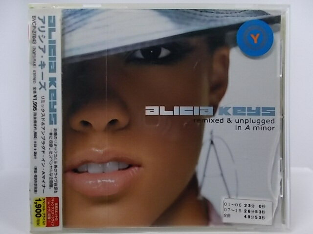 ZC68536【中古】【CD】remixed unplugged in A minor/ALICIA KEYS