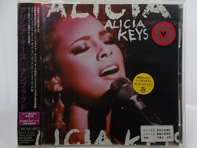 乐天商城 - ZC68540【中古】【CD】UNPLUGGED/ALICIA　KEYS