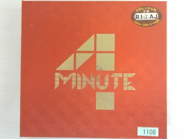 ZC71668【中古】【CD】4minutes Left/4minute(輸入盤)