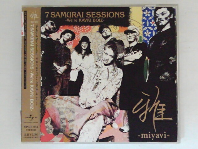 ZC71780【中古】【CD】7 SAMURAI SESSIONS-We're KAVKI BOIZ-/雅-MIYAVI-