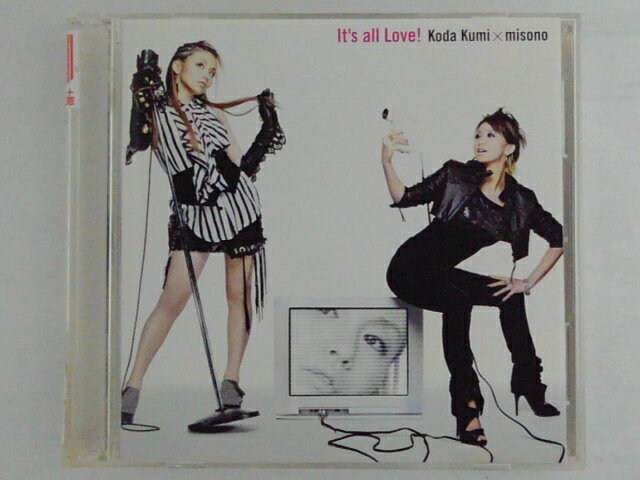 ZC72313【中古】【CD】It's all Love ! /倖田來未・misono（DVD付き）