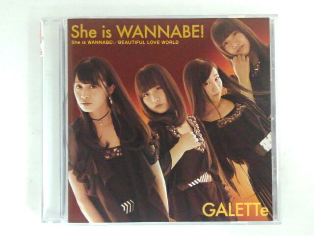 Idol Name: A Line - ZC73681【中古】【CD】She is WANNABE! C-type/GALETTe
