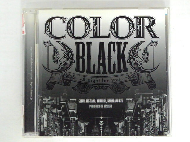ZC72717【中古】【CD】BLACK〜A night for you〜(初回盤)/COLOR