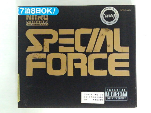 ZC72725【中古】【CD】SPECIAL FORCE/Nitro microphone underground