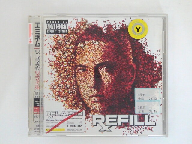 ZC76760【中古】【CD】リラプス : リフィル /Eminem【2枚組】