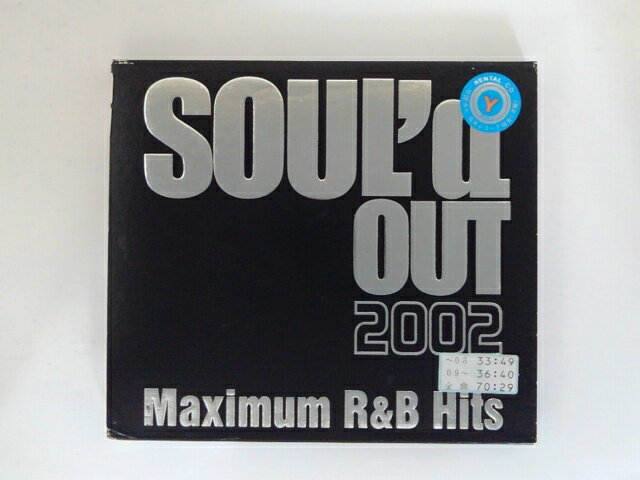 ZC77451yÁzyCDzSOUL'd OUT 2002 Maximum R&B Hits