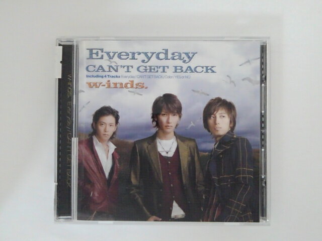 ZC79152【中古】【CD】Everyday/CAN'T GET BACK/w-inds.