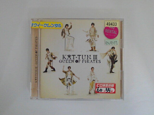 ZC79872【中古】【CD】-Queen of pirates-/KAT-TUN 3(DVD付)