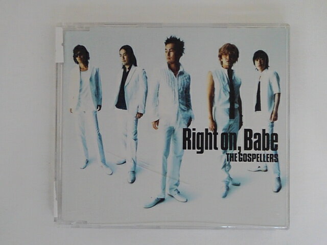 ZC80482【中古】【CD】Right on, Babe/THE GOSPELLERS