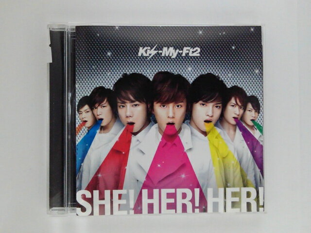 【収録曲】 　【01】SHE! HER! HER! 　【02】Deep your voice 　　全2曲収録 ※歌詞カードに傷爪あとあり。 〜商品状態に関しまして〜 ●中古商品のため、特典などの付属品、帯はついていない場合がございます。 ●輸入盤では歌詞カードや日本語対訳がついていない場合がございます。 ●2枚組ケースや紙ジャケットケースなどの特殊ケースの場合、汚れやひび、割れ、変色等があっても現状発送となります。 ★　必ずお読みください　★ -------------------------------------------------------- 【送料について】 ●　1商品につき送料：300円 ●　10000円以上で送料無料 ●　商品の個数により、ゆうメール、佐川急便、 　　　　ゆうパックのいずれかで発送いたします。 　　当社指定の配送となります。 　　配送業者の指定は承っておりません。 -------------------------------------------------------- 【商品について】 　　●　VHS、DVD、CD、本はレンタル落ちの中古品で 　　　　ございます。 　　 　　 　　●　ケース・ジャケット・ディスク本体に 　　　　バーコードシール等が貼ってある場合があります。 　　　　クリーニングを行いますが、汚れ・シール等が 　　　　残る場合がございます。 　　●　映像・音声チェックは行っておりませんので、 　　　　神経質な方のご購入はお控えください。 --------------------------------------------------------