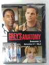 ZD43960【中古】【DVD】グレイズ・アナトミーシーズン1 VOL.3