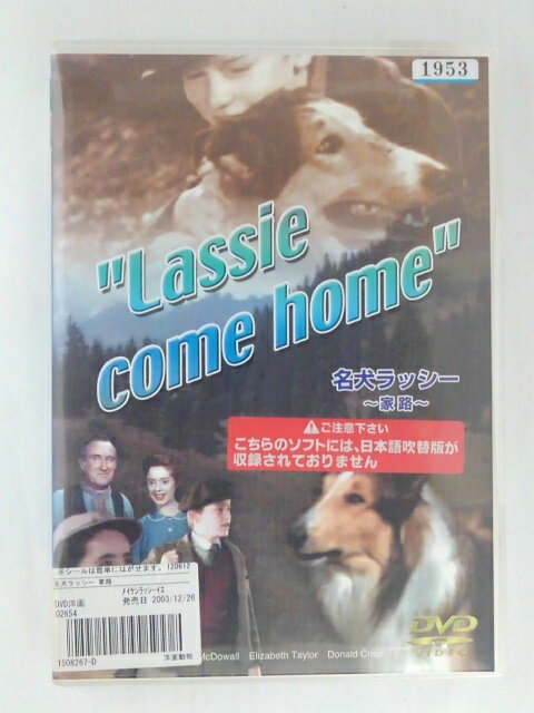 ZD47994【中古】【DVD】名犬ラッシー 〜家路〜(日本語吹替なし)