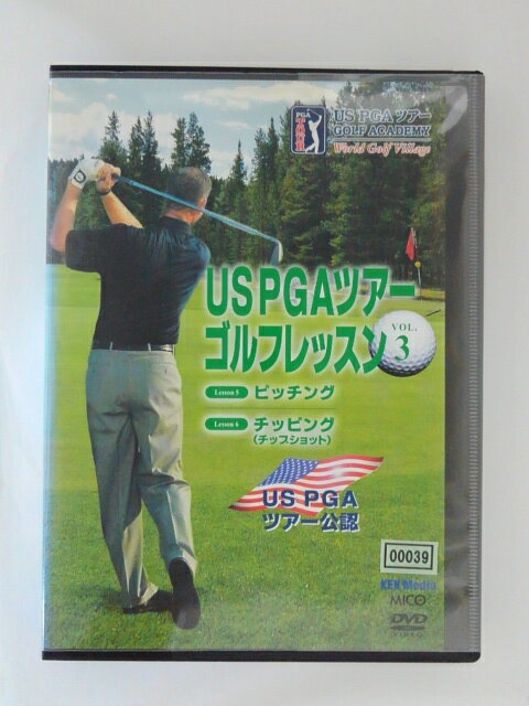 ZD48873【中古】【DVD】USP GAツアーゴルフレッスンVOL.3