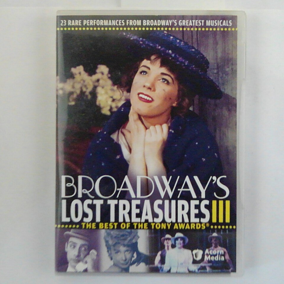 ZD53921【中古】【DVD】BROADWAY'S LOST TREASURES 3THE BEST OF THE TONY AWARDS（北米版）