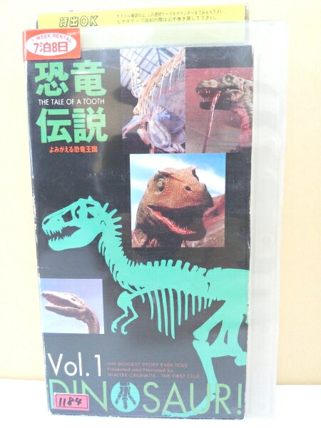 ZV00047【中古】【VHS】恐竜伝説 Vol.1 よみがえる恐竜王国(日本語吹替版)