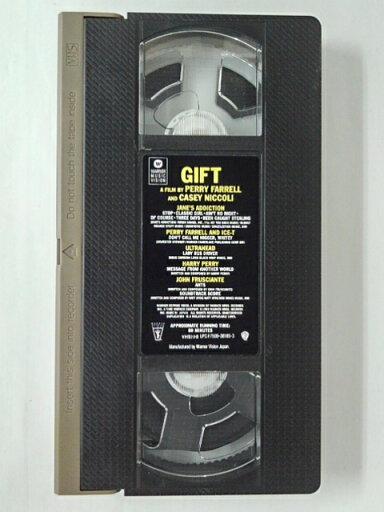 ZV02079【中古】【VHS】”ギフト”ペリー・ファレル&ケーシー・ニコリ音楽:ジェーンズ・アティクション【字幕スーパー版】