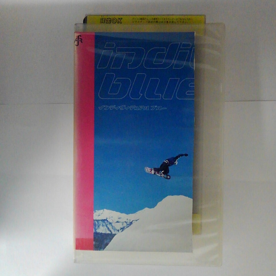 ZV03693【中古】【VHS】SNOWBOARDING VUDEOインディヴデュアル ブルー