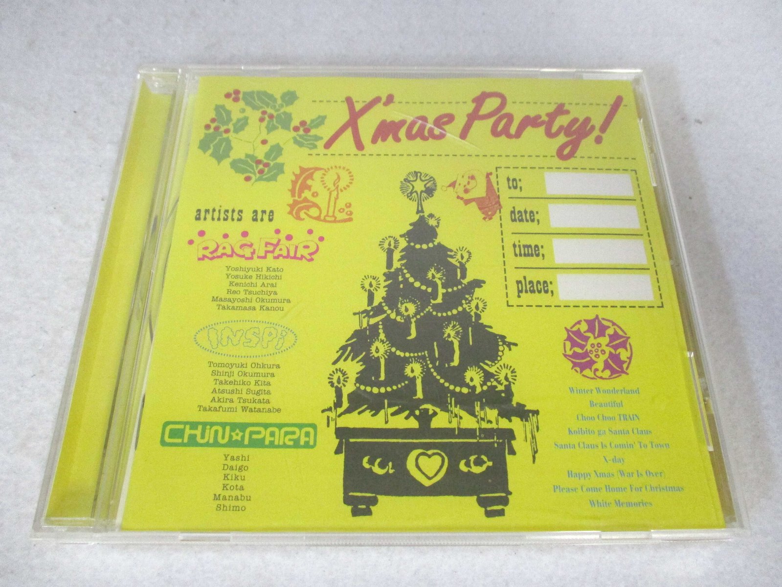 AC00509 【中古】 【CD】 X'mas Party!/RAG FAIR・INSPi-CHIN☆PARA