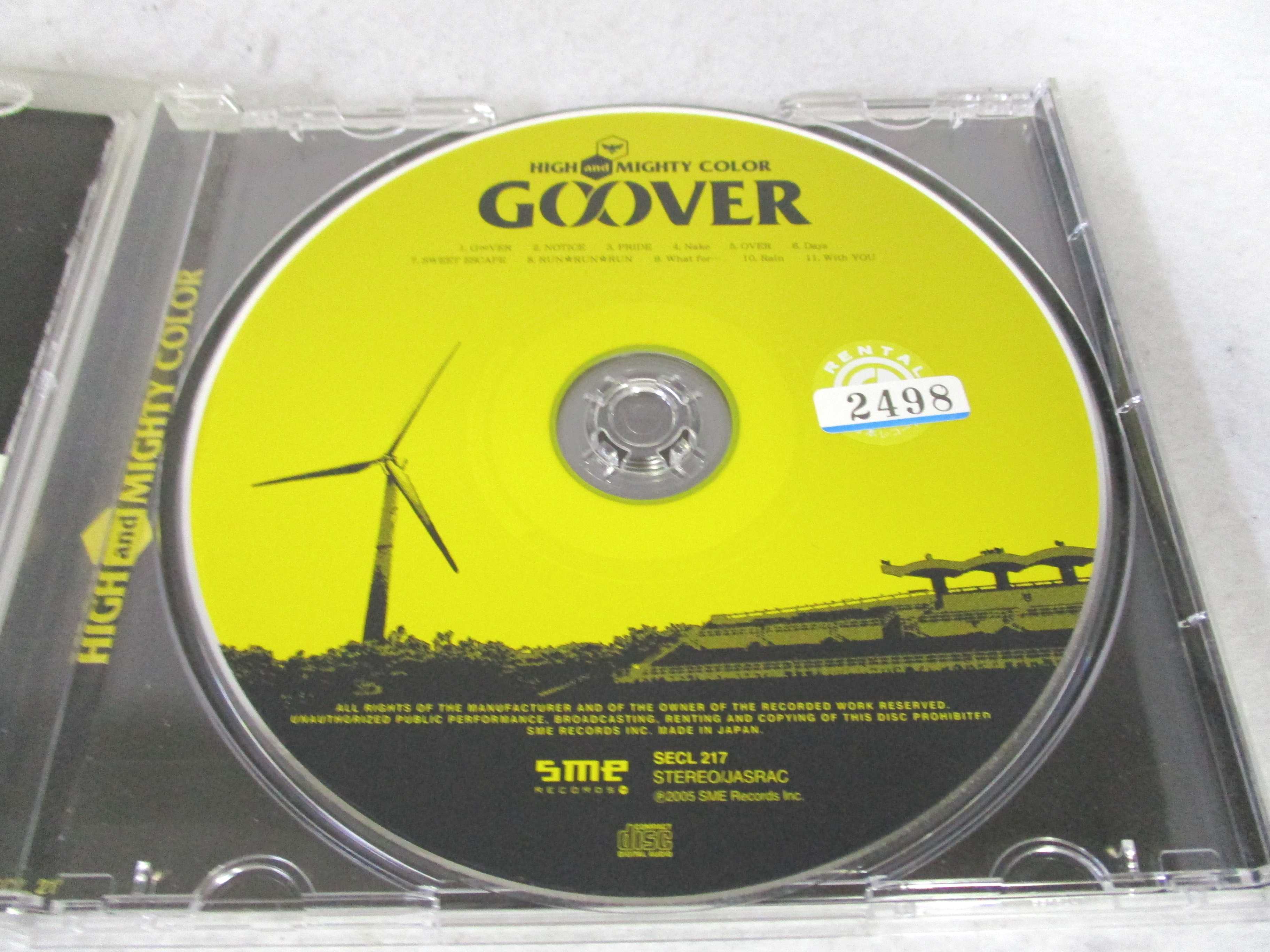 AC02144 【中古】 【CD】 G∞VER/HIGH and MIGHTY COLOR